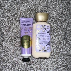 Hand Cream and Body Lotion